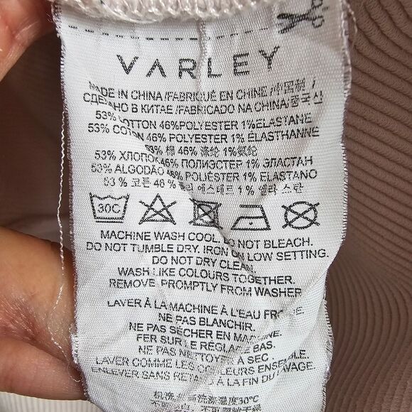 Varley Cropped Turtleneck Sweater in Lavender - Size S - Picture 10 of 12